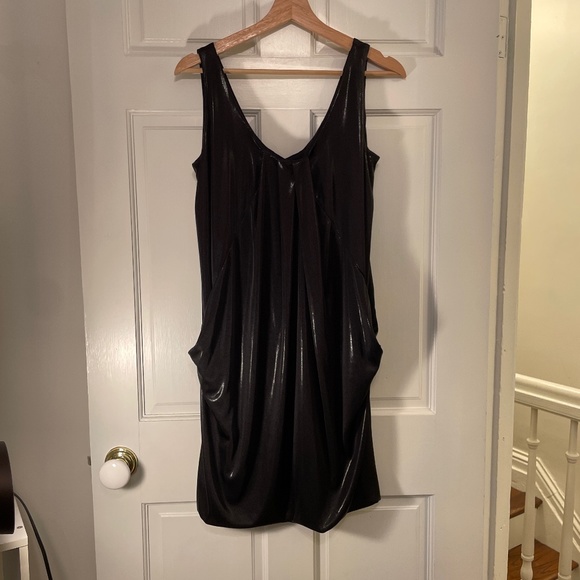 Black Diane Von Furstenberg Mini Dress - Picture 1 of 4